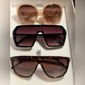 BUNDLE PACK OF 3 SUNGLASSES